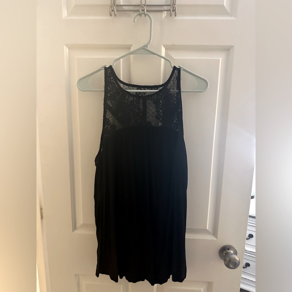 Torrid size 2x black lace super soft tank top